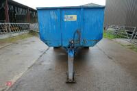 1989 COLLINS 10T GRAIN TRAILER - 18