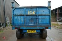 1989 COLLINS 10T GRAIN TRAILER - 36