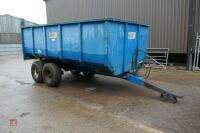 1989 COLLINS 10T GRAIN TRAILER - 47