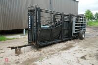 UNISTOCK 6M TRAILED CATTLE CRUSH - 35