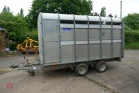 IFOR WILLIAMS DP120G 12' STOCK TRAILER - 3