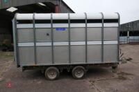 IFOR WILLIAMS DP120G 12' STOCK TRAILER - 9