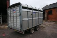 IFOR WILLIAMS DP120G 12' STOCK TRAILER - 10