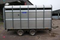 IFOR WILLIAMS DP120G 12' STOCK TRAILER - 14