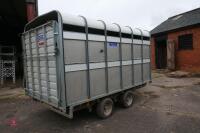 IFOR WILLIAMS DP120G 12' STOCK TRAILER - 17