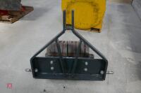 FRONT/REAR MOUNTED WEIGHT CARRIER - 4