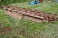 50+ LONG SCAFFOLDING POLES AND BOARDS - 4