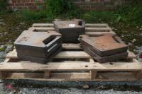 8 MF 27KG FRONT TRACTOR WEIGHTS - 2