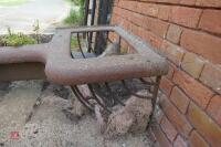 CAST IRON HORSE MANGER/TROUGH - 5