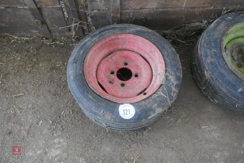 WHEEL AND TYRE