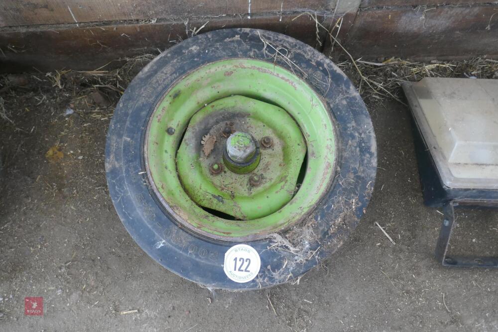 WHEEL AND TYRE