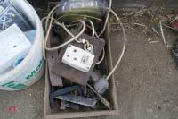 2 BUCKETS & BOX OF ELECTRIC FITTING ETC - 4