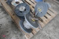 4 ELECTRIC FENCE REELS - 6