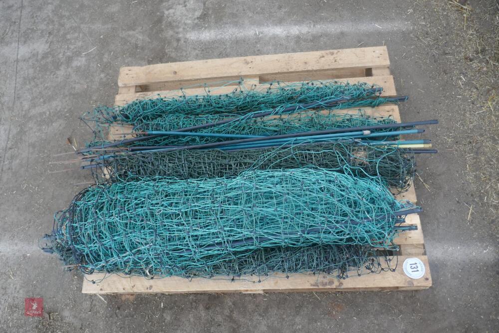 QTY OF ELECTRIC SHEEP NETTING