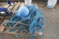 LARGE QTY OF VARIOUS DIAMETER ROPE
