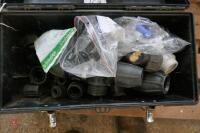 TOOL BOX OF VARIOUS WATER FITTINGS - 3