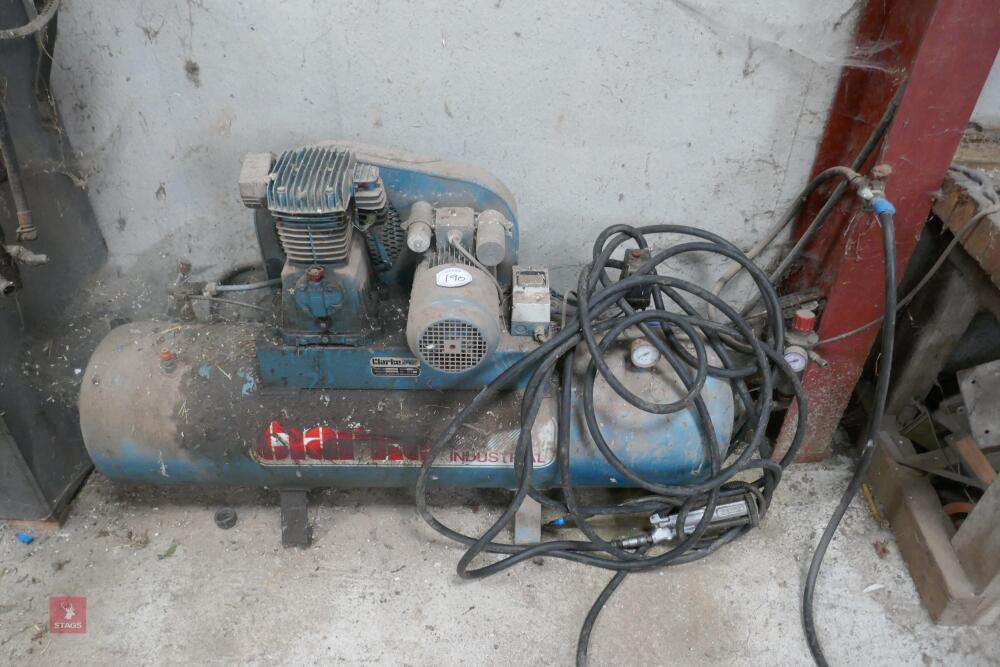 CLARKE 150PSI INDUSTRIAL COMPRESSOR