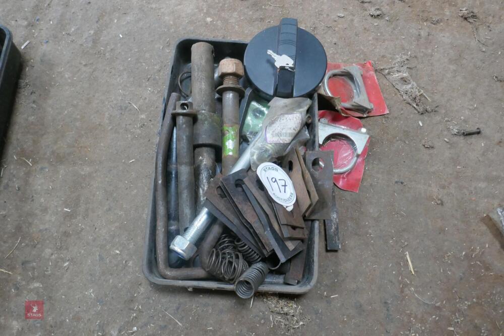 TRAY OF TRACTOR PINS ETC