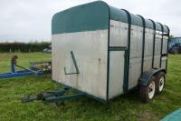 TWIN AXLE 12' X 6' LIVESTOCK TRAILER - 2