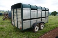 TWIN AXLE 12' X 6' LIVESTOCK TRAILER - 5