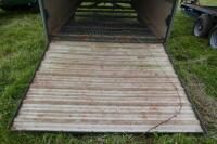 TWIN AXLE 12' X 6' LIVESTOCK TRAILER - 8