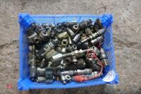 TRAY OF HYDRAULIC COUPLINGS - 2