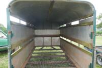 TWIN AXLE 12' X 6' LIVESTOCK TRAILER - 10