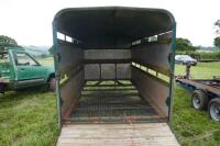 TWIN AXLE 12' X 6' LIVESTOCK TRAILER - 11