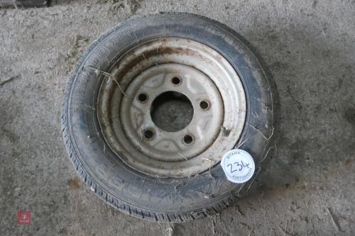 TRAILER WHEEL AND TYRE