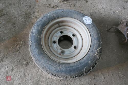TRAILER WHEEL AND TYRE