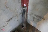 QTY OF DRAIN RODS - 3