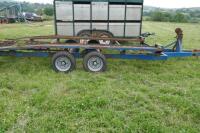 TWIN AXLE 14' CAR TRANSPORT TRAILER - 4