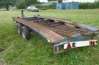 TWIN AXLE 14' CAR TRANSPORT TRAILER - 6