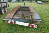 TWIN AXLE 14' CAR TRANSPORT TRAILER - 9