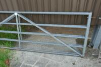 PAIR OF HD 12' FIELD GATES - 4