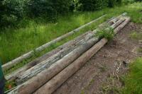 5 LONG TELEGRAPH POLES - 6