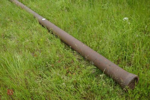 18'5" X 6" METAL PIPE/POST