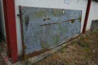 11'5" X 5' SHEETED DOOR - 5