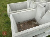 DOUBLE SIDED CONCRETE WATER TROUGH - 3