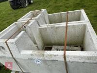 DOUBLE SIDED CONCRETE WATER TROUGH - 3