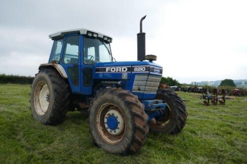 1989 FORD 8210 SERIES 2 4WD TRACTOR