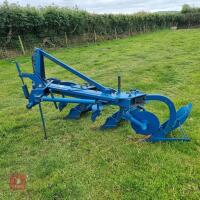 RANSOME 3 FURROW PLOUGH First mounted plough made - 1959/1962 - Been in shed for last 20 years