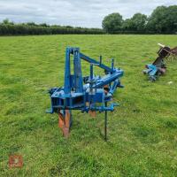 RANSOME 3 FURROW PLOUGH First mounted plough made - 1959/1962 - Been in shed for last 20 years - 2