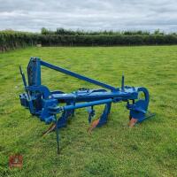 RANSOME 3 FURROW PLOUGH First mounted plough made - 1959/1962 - Been in shed for last 20 years - 3