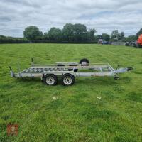 2015 WESSEX CAR TRANSPORT TRAILER Only used 3 times - 2