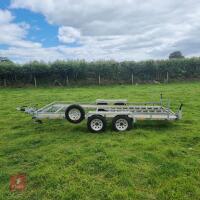 2015 WESSEX CAR TRANSPORT TRAILER Only used 3 times - 5