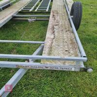 2015 WESSEX CAR TRANSPORT TRAILER Only used 3 times - 9