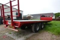 PORTEQUIP 26' TWIN AXLE BALE TRAILER - 15