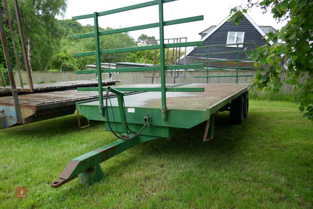 BAILEY 21' TWIN AXLE BALE TRAILER