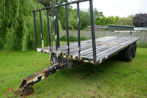 24' TWIN TANDEM AXLE BALE TRAILER